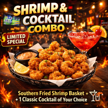 Combo Camarones & Cóctel